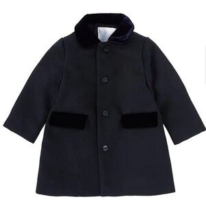 Edgehill Collection Boys Long Sleeve Button Front Dress Coat